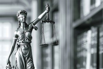 Foto: Statue von Justitia